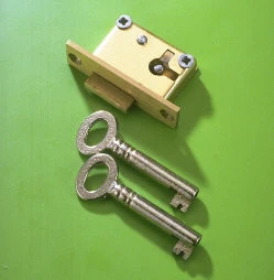 1 1/2'' Mortice Showcase Lock 14M