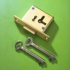 2 1/2'' Mortice Cupboard Lock 2 Lever 15