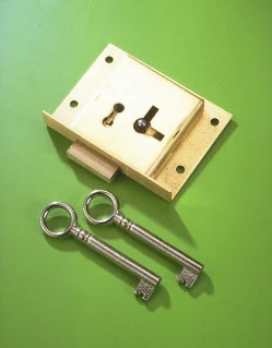 1 1/2'' Drawer Lock 2 Lever 22T