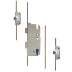 GU Secury Auto A2 1050 Multipoint Lock - 2 Deadlocks 55/92 - 20mm Radius Face - 6-36037-69-0-1