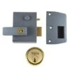 YALE No.1 & No.2 Auto Deadlocking Nightlatch 40mm DMG / PB Visi (P2)