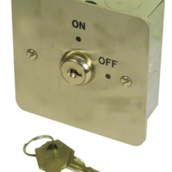ASEC On/Off Key Switch 1 Gang