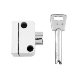 YALE 8K102 Window Push Lock - WH 2 Locks + 1 Key Visi