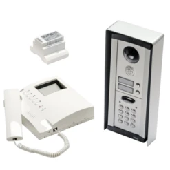 VIDEX CVKC8KS 1 Way Surface Mounted Colour Video Kit With Keypad CVKC8KS