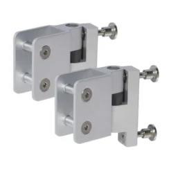 ASEC Cubicle U Bracket Gravity Hinges (1 Pair) To Suit 20mm Board SAA
