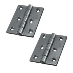 ASEC Double Pressed Steel Butt Hinge - 75mm (1 Pair)