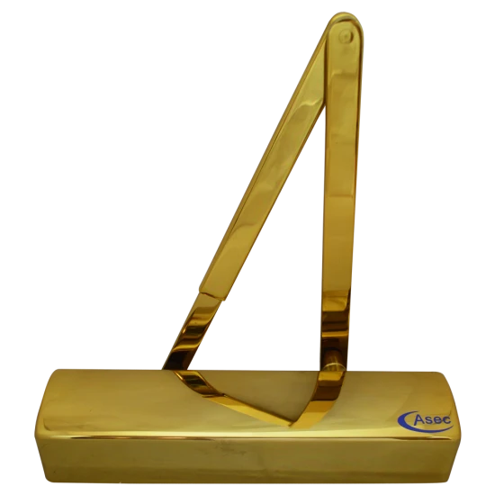 ASEC Classic Size 1-6 Overhead Door Closer PB