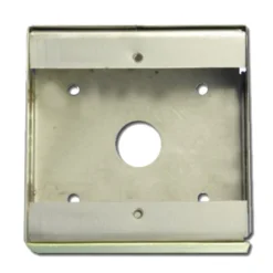 ASEC 28mm 1 Gang Surface Housing - Stainless Steel