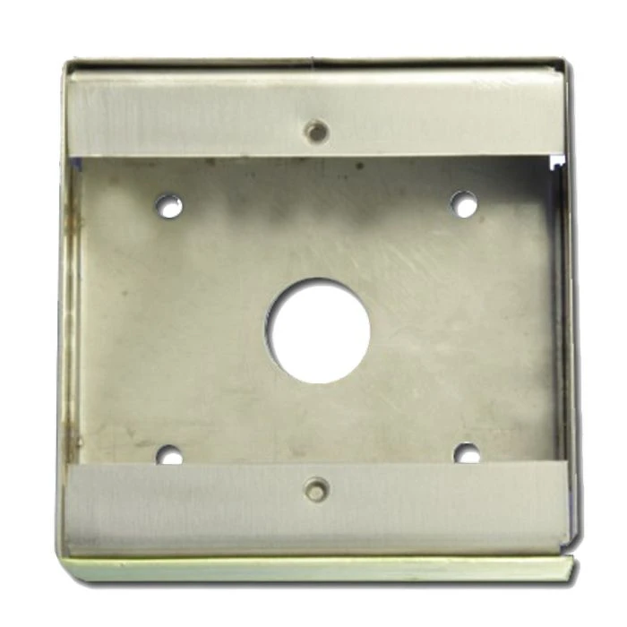 ASEC 28mm 1 Gang Surface Housing - Stainless Steel