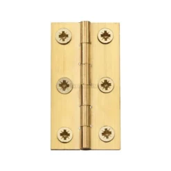 M.Marcus Heritage Brass Hinge Brass 2" X 1 1/8" Natural Brass Finish