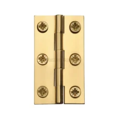 M.Marcus Heritage Brass Hinge Brass 2" X 1 1/8" Polished Brass Finish