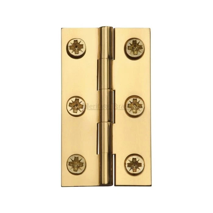 M.Marcus Heritage Brass Hinge Brass 2" X 1 1/8" Polished Brass Finish