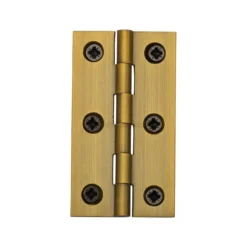 M.Marcus Heritage Brass Hinge Brass 2 1/2" X 1 3/8" Antique Brass Finish