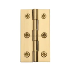 M.Marcus Heritage Brass Hinge Brass 2 1/2" X 1 3/8" Polished Brass Finish