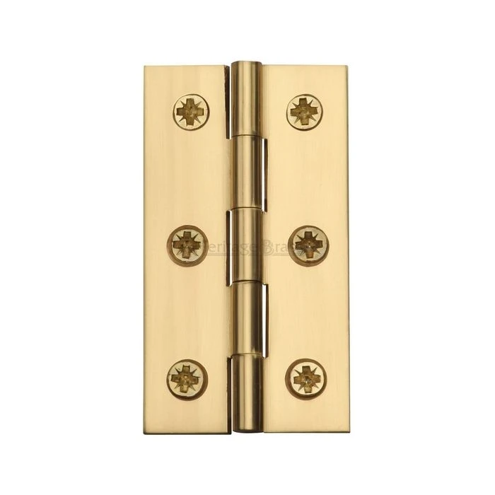 M.Marcus Heritage Brass Hinge Brass 2 1/2" X 1 3/8" Polished Brass Finish