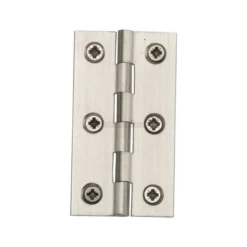 M.Marcus Heritage Brass Hinge Brass 2 1/2" X 1 3/8" Satin Nickel Finish