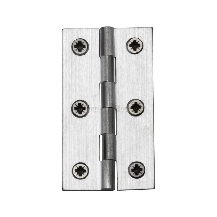 M.Marcus Heritage Brass Hinge Brass 2 1/2" X 1 3/8" Satin Chrome Finish