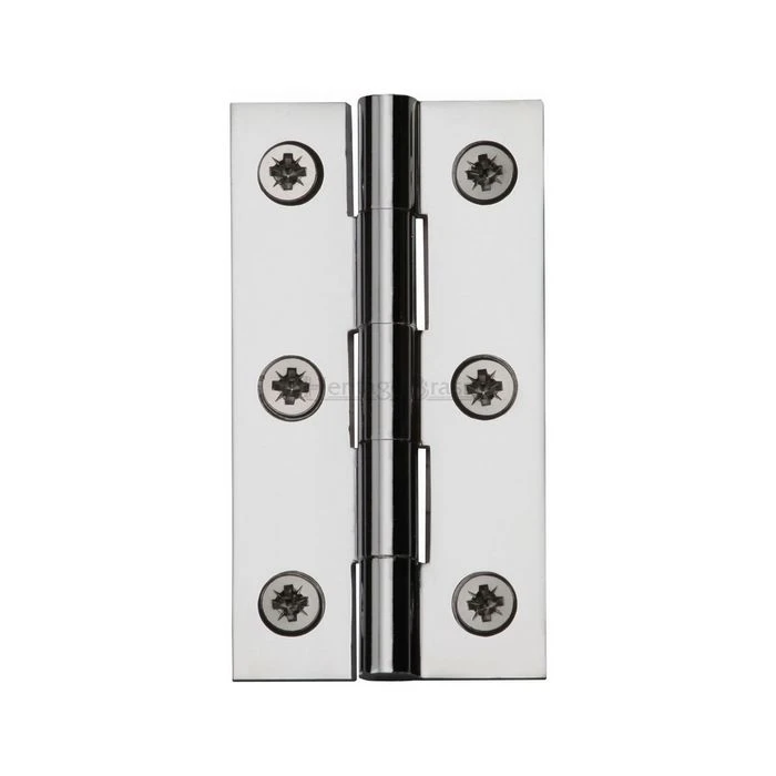 M.Marcus Heritage Brass Hinge Brass 3" X 1 5/8" Polished Chrome Finish