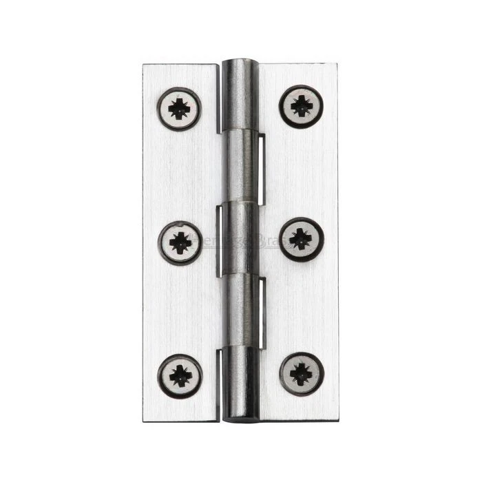 M.Marcus Heritage Brass Hinge Brass 3" X 1 5/8" Satin Chrome Finish