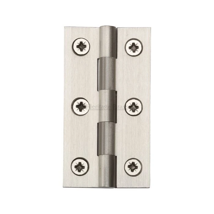 M.Marcus Heritage Brass Hinge Brass 3" X 1 5/8" Satin Nickel Finish