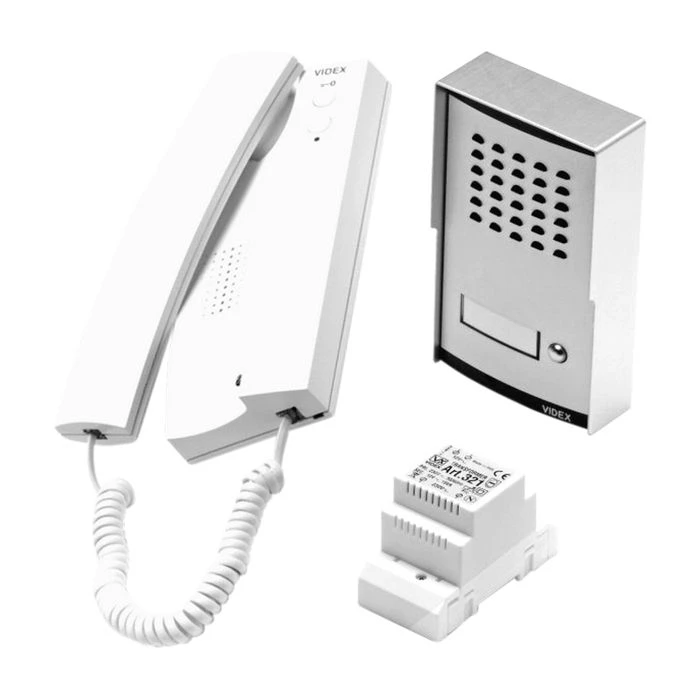VIDEX ESK1S Audio 1 Way Intercom Kit Surface - 2 Wire