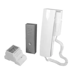 VIDEX SLK Audio 1 Way Intercom Kit Slim Surface - 6H