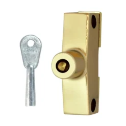 ERA 801 & 802 Automatic Window Snap Lock - PB Std Key 1 Lock + 1 Key Visi