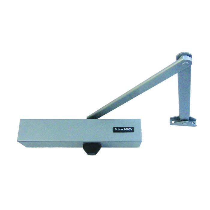 BRITON 2003V Size 1-4 Overhead Door Closer - Silver (SES)