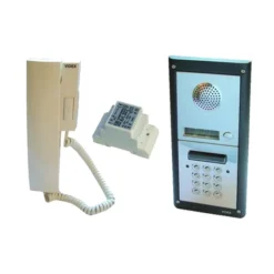 VIDEX 4K Series Audio 1 Way Intercom Kit Complete With Keypad - Flush