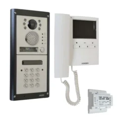 VIDEX 4K Video 1 Way Intercom Kit With Keypad - Colour