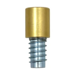 BRAMAH R1 ROLA Sash Window Stop - 19mm PB R1/02B 1 Lock & 1 Insert