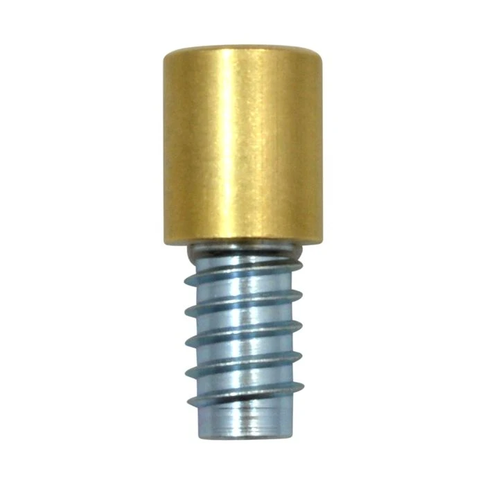 BRAMAH R1 ROLA Sash Window Stop - 19mm PB R1/02B 1 Lock & 1 Insert