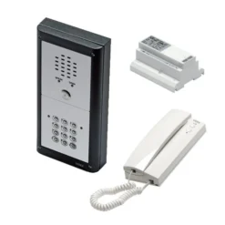 VIDEX VR4K1S/CL Vandal Resistant 1 Way Surface Mounted Audio Kit With Keypad - VR4K1S/CL