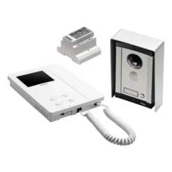 VIDEX CVK8KS 1 Way Surface Mounted Colour Video Kit - CVKC8KS