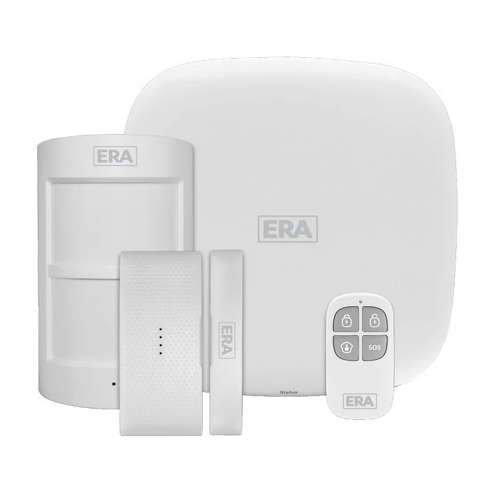 ERA HomeGuard Alarm Kit - 1 Hub, 1 PIR, 1 Contact, 1 Remote