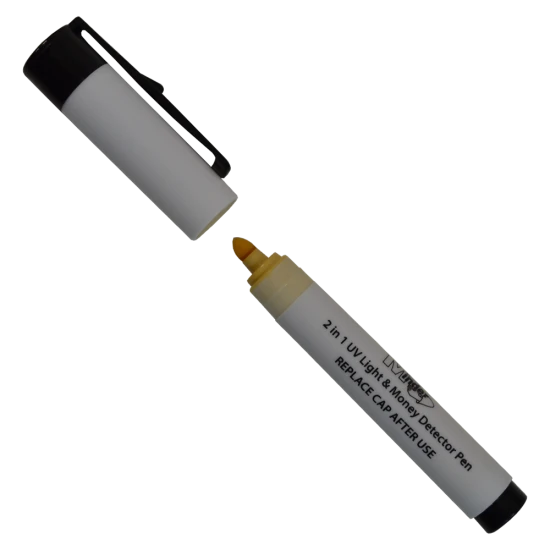 MINDER Cash Minder 2 In 1 UV Light Pen 365nm UV