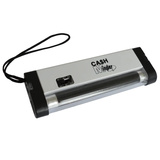 MINDER Cash Minder Portable 2 In 1 UV Lamp & Spotlight White
