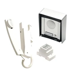 VIDEX 8K1 Audio 1 Way Intercom Kit - Flush