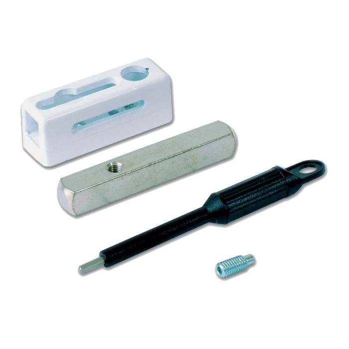 Ingersoll CM67K Window Lock - Metal - WH 1 Lock + 1 Key Visi