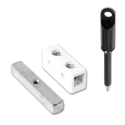Ingersoll FM68K Window Lock - Metal - WH 1 Lock + 1 Key Visi