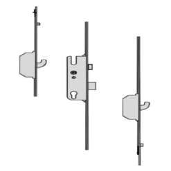 GU Secury Europa 2R/2SH 1050 Multipoint Lock - 2 Hook 2 Roller 35/92 Standard - 6-32602-02-0-1