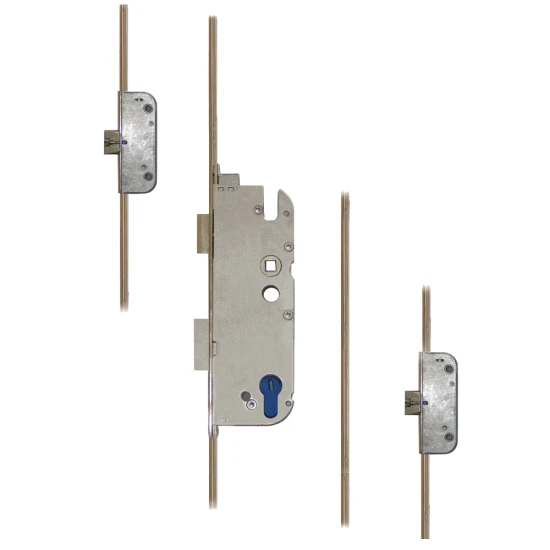 GU Secury Auto A2 1050 Multipoint Lock - 2 Deadlocks 45/92 - 16mm Face - 6-29041-31-0-1