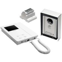 VIDEX CVK8KS 1 Way Surface Mounted Colour Video Kit CVKC8KS