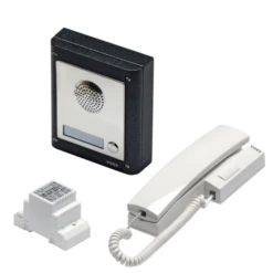 VIDEX 4K Series Surface Mounted Audio Kit C/w 3011 Handset 1 Way