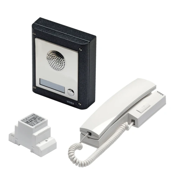 VIDEX 4K Series Surface Mounted Audio Kit C/w 3011 Handset 1 Way
