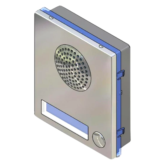 VIDEX 4836 Series Speaker Panel 1 Button