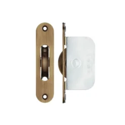 Zoo Hardware Brass Ball Bearing Pulleys - 2 1/4" Radius Forend - Florentine Bronze